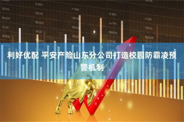 利好优配 平安产险山东分公司打造校园防霸凌预警机制